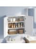 VASAGLE Badezimmerschrank Helan-old in Weiß - (B)30 x (H)60 x (T)60 cm