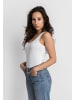 SNOCKS Tank Top aus Bio-Baumwolle in Weiß