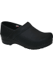 Sanita Comfortwear Clog "Original-Prof. Textured Oil" in Schwarz