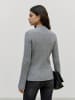 Vero Moda Strickpullover in Medium Grey Melange