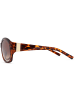 styleBREAKER Sonnenbrille in Braun Demi / Braun