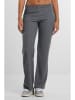 Urban Classics Urban Classics Ladies Rib Pants in darkgreymelange