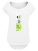 F4NT4STIC Long Cut T-Shirt E.T. Unisex He's A Spaceman in weiß