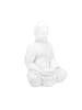 relaxdays Buddha-Figur in Weiß - (H)70 cm