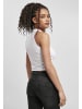 Mister Tee Top "Ladies Bad Girls Short Top" in Weiß