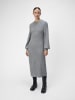Object Midikleid in Medium Grey Melange