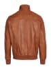 Bugatti Lederjacke BULEONARDO in Cognac