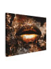 MuchoWow Leinwand bilder Luxus Lippen (BxH)