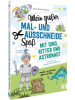 Christophorus Buch - Mein großer Mal- und Ausschneidespaß mit Dino, Ritter und As