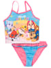 United Labels Paw Patrol Tankini Badeanzug mit Rüschen Zweiteiler Schwimmanzug in Mehrfarbig