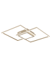 Globo lighting Deckenleuchte "SAUNDERS" in beige