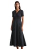Marc O'Polo Geripptes Jerseykleid fitted in Dark Navy