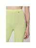 Patrizia Pepe Gelb Viskose Casual Hose