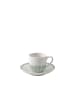 Villeroy & Boch Espressotasse mit Untertasse Fleur Couleur 70 ml in Vert