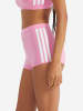 adidas Panty Sport Active Essentials Cotton 3 Stripes in Pink