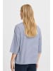 Fransa Langarm-Bluse FRCISCO Box fit in Vintage Indigo Mix