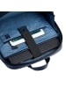 Roncato Alaska Rucksack RFID Schutz Leder 39.5 cm Laptopfach in navy