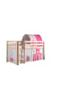 58 aufm Kessel KINDERBETT Karolina 210x114x106 Massivholz Natur Textilset Princess 2