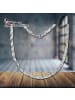 SilberDream 925 Sterling Silber Damen SilberDream Halsketten geflochten  ca. 45cm