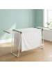 relaxdays Trockenständer in Weiß - (B)199 x (H)91 x (T)63 cm