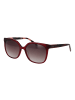 ESPRIT Frauen Sonnenbrille Quadratisch Burgundisch