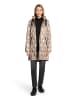 Gil Bret Daunenmantel mit Kapuze in beige