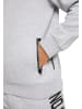 Bruno Banani Hoodie ohne Reißverschluss REED in Grau / Melange