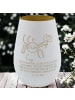 Mr. & Mrs. Panda Windlicht Glas Spinne Agathe Motivation mit Spruch in Weiß