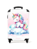 NoBoringSuitCases Suitcase Verträumte Einhorn-Illustration –