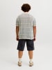 JACK & JONES PLUS Gestricktes Polo in Sea Salt