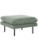 Beliani Ottomane VINTERBRO in Grün/Schwarz - (W) 70 x (H) 44 x (L) 70 cm