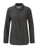 Aniston CASUAL Hemdbluse in schwarz-wollweiß