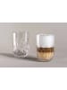 LEONARDO 6er Set Latte Macchiato Gläser (3) Gocce in 390 ml in transparent