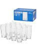 VAN WELL 12er Set Willi Becher geeicht Willy in 0,3 l in transparent