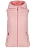 cmp Funktionsweste WOMAN VEST FIX HOOD in Rose