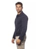Verri Blau Wolle Hell Jacke