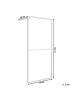 Beliani Duschwand ACULEO in Schwarz - (W) 90 x (H) 195 cm
