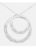 Diamant L'éternel Halskette mit Anhänger aus 375 Weißgold mit Diamant