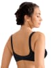 Lisca 2er Pack BH ohne Bügel in black-skin
