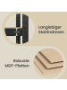 SONGMICS Schwerlastregal Cozory in schwarz - (B)75 x (H)150 x (T)30 cm
