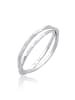 Elli Ring 925 Sterling Silber Ring Set, Geo in Silber