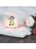Mr. & Mrs. Panda Glas Teelicht Elefant Biene mit Spruch in Transparent
