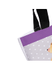Mr. & Mrs. Panda Shopping Bag Igel händchenhaltend mit Spruch in Grau Pastell