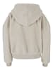 Urban Classics Urban Classics Damen Ladies Oversized Sherpa Zip Hoody in wetsand