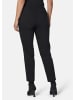 GOLDNER Hose Sportive Jerseyhose mit figurformendem Einsatz in schwarz