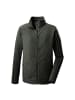 Killtec Fleecejacke FLC JCKT 5 in Dunkeloliv