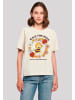 F4NT4STIC Ladies Everyday Tee Die Biene Maja Save The Bees in Whitesand