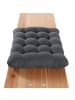 Butlers Butlers Bierbank-Sitzkissen SOLID in Grau