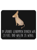 Mr. & Mrs. Panda Mouse Pad Esel mit Spruch in Schwarz