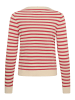 PART TWO Strickpullover GertiaPW Classic fit in Berry Stripe